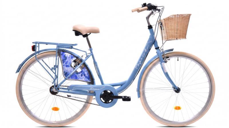Capriolo Diana Damen Nabenschaltungs-Citybike 18" Hellblau (925748-18-N3)