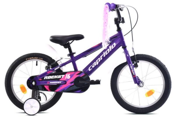 Capriolo Rocket 16" Lastejalgratas Lilla (926155-16)
