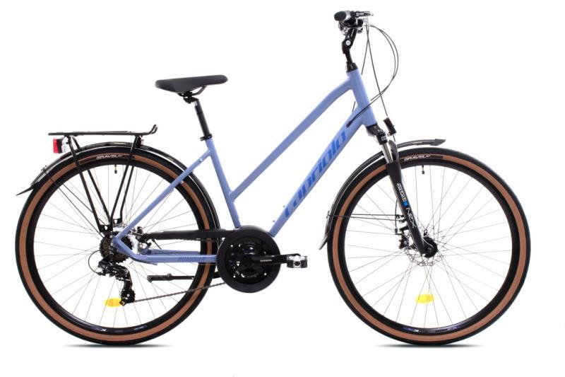 Capriolo Roadster Lady Trapez Damen Trekkingrad 18" Hellblau (926607-18)