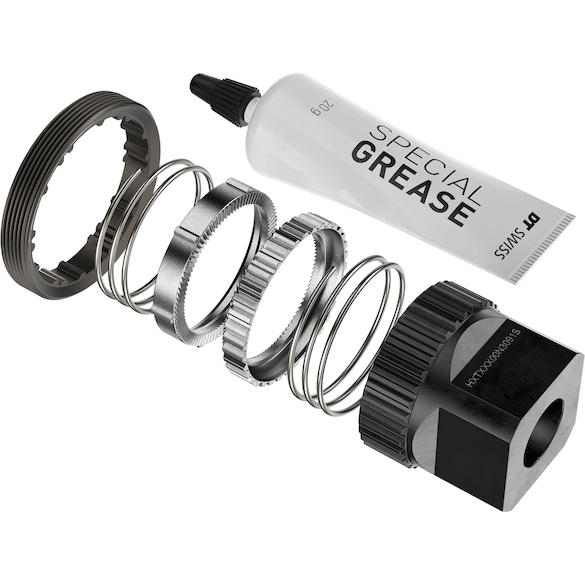DT Swiss Anti Pedal Kickback Kit für DEG Naben (90T 0/10/20 mit Werkzeug)