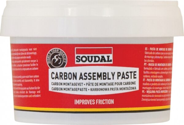 Pasta di Montaggio Carbonio SOUDAL 200ml (128596)