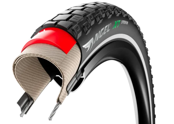 Pirelli Angel Urban XT Padanga (Tinka E-Bike) 42-622 Vielinė 60TPI HyperBELT 5mm Apsauga Nuo Pradūrimo Su Atšvaitu