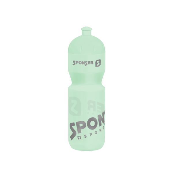 Fľaša Sponser 750ml Priehľadná Zelená/Antracitová Bez BPA