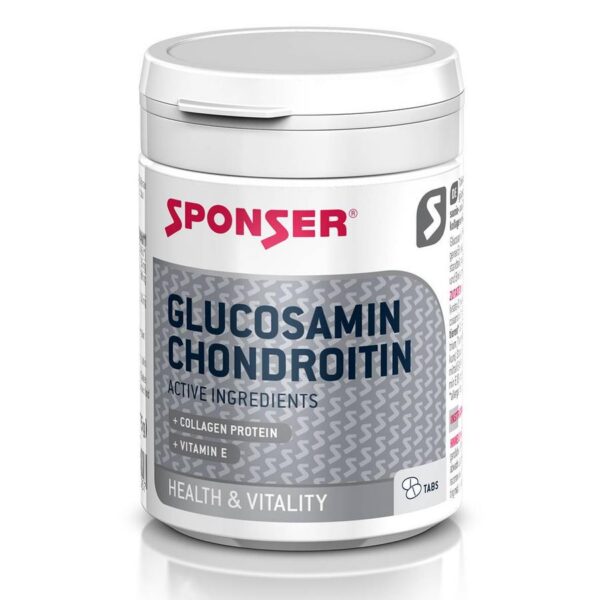 Sponser GLUCOSAMIN CHONDROITIN Wsparcie Stawów 180 Tabletek Naturalny