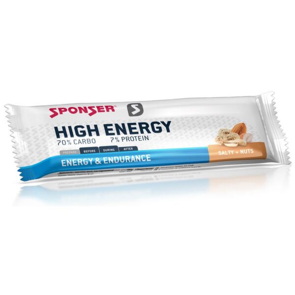 Baton Energetyczny Sponser HIGH ENERGY Słone Orzeszki 45g