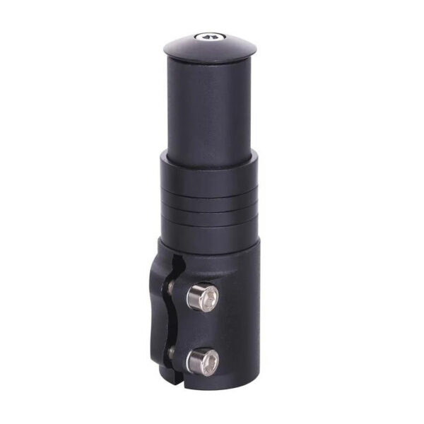 A-Head Stuurbuis Verlenger 117mm Ø28.6mm Zwart
