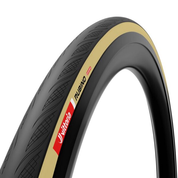Vittoria Rubino V "NEW" Tube Type Däck 28-622 Svart/Beige - KAMPANJPRIS!