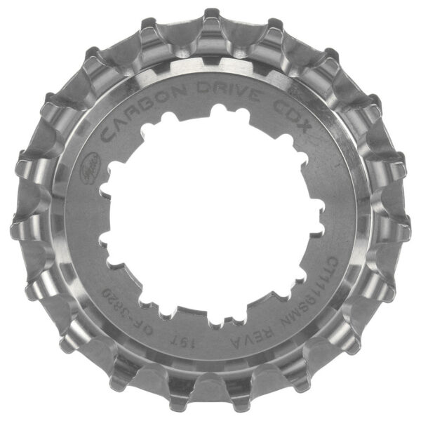 Zębatka Tylna Gates Carbon Drive CDX 19T 9-Wpustowa HG Srebrna