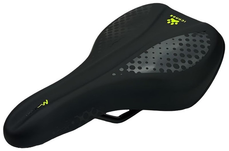 DDK Ichnos Kinder Memory Foam Sattel Schwarz