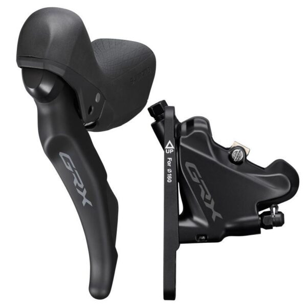 Freno a Disco Idraulico Shimano GRX 400 Destro 10 Velocità 1700mm Nero