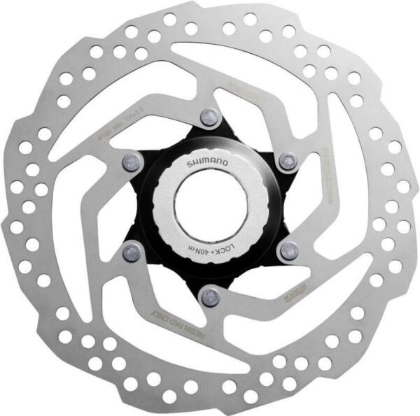 Disco Freno Shimano SM-RT10 Center Lock 160mm per Pastiglie in Resina