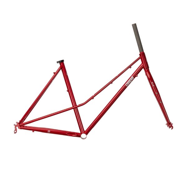 Torpedo 3 Moteriškas Rėmo Komplektas 28" 57cm Metalinė Raudona YS2410-2