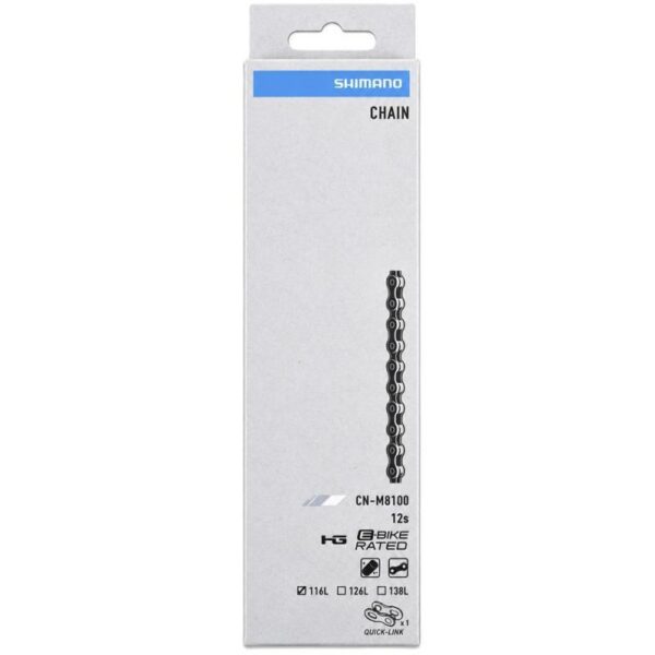 Łańcuch Shimano CN-M8100 12-Rzędowy 116 Ogniw HG