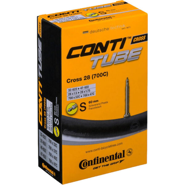Cameră Continental Cross 28 S60 (32/47-622) Valvă Presta 60mm în Cutie