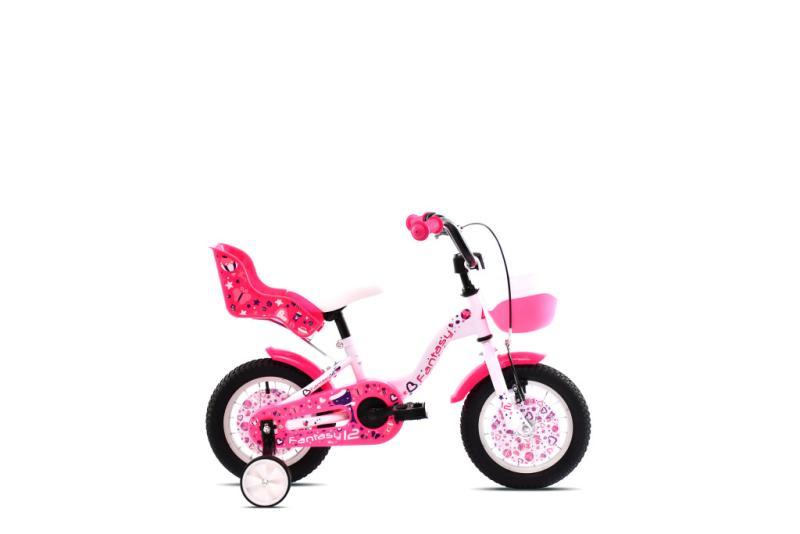 Adria Fantasy 12 Kinderfahrrad Weiß-Rosa (924117-12)