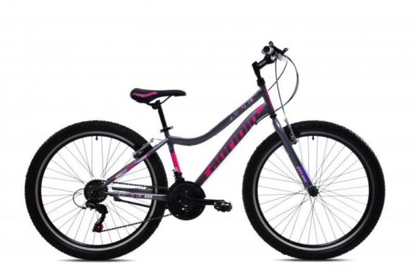Capriolo Diavolo 600 26" Dam Mountainbike 17" Grafit-Lila (925312-17)