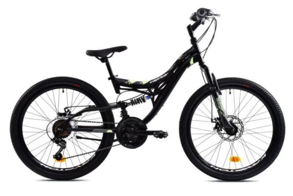 Παιδικό Ποδήλατο Capriolo CTX 240 24" Μαύρο-Μπλε (926403-14)