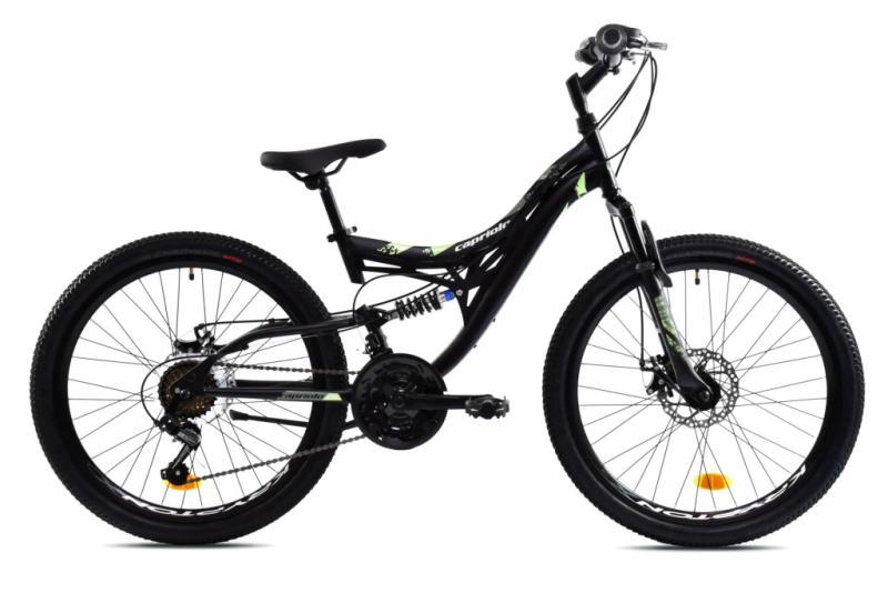 Capriolo CTX 240 24" Kinderfahrrad Schwarz-Blau (926403-14)