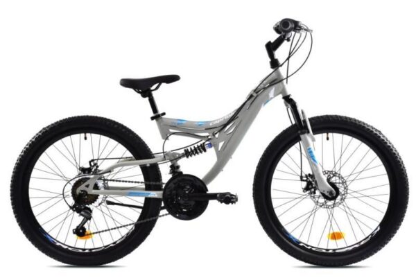 Παιδικό Ποδήλατο Capriolo CTX 240 24" Γκρι-Μπλε (926404-14)