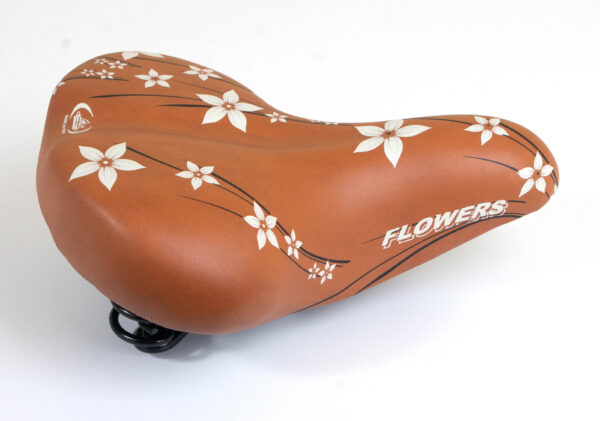 Selle Monte Grappa HappyFlowers IT XC061 Linna/Trekking Vedrusadul Pruun