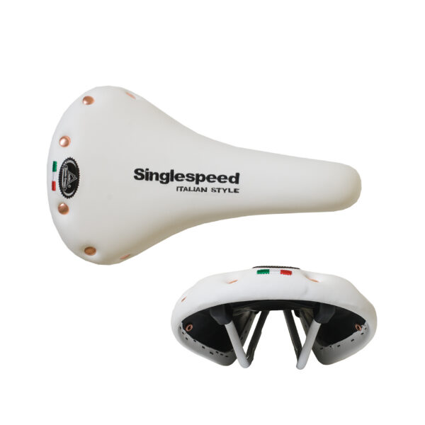 Selle Monte Grappa Single S SK031 IT Fixie Sadul Valge