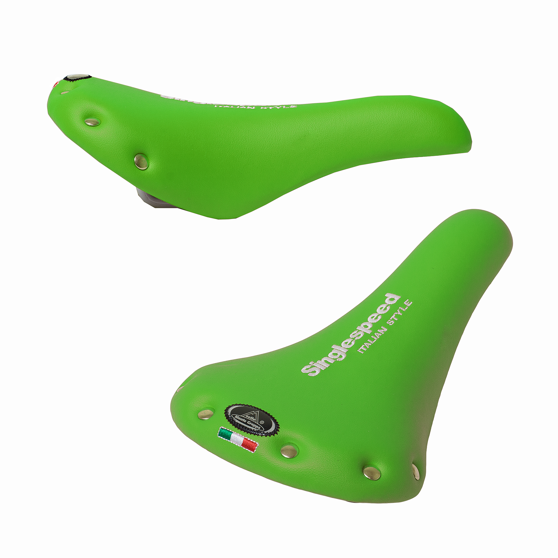 Selle Monte Grappa Single S SK031 IT Fixie-Sattel Grün