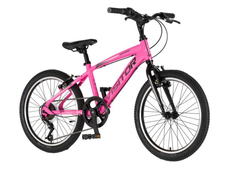 Detský Bicykel Visitor Fox 20" 6-Rýchlostný Ružový (1203164)