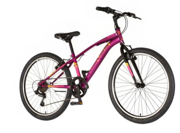 Detský Bicykel Venssini Arcadia 24" 18-Rýchlostný Fialový (1242031)