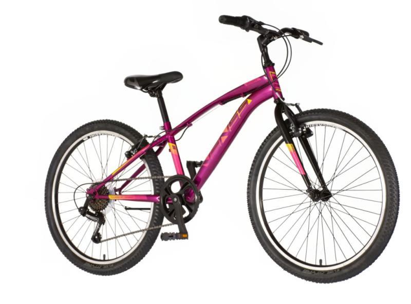 Dětské Kolo Venssini Arcadia 24" 18 Rychlostí Fialové (1242031)