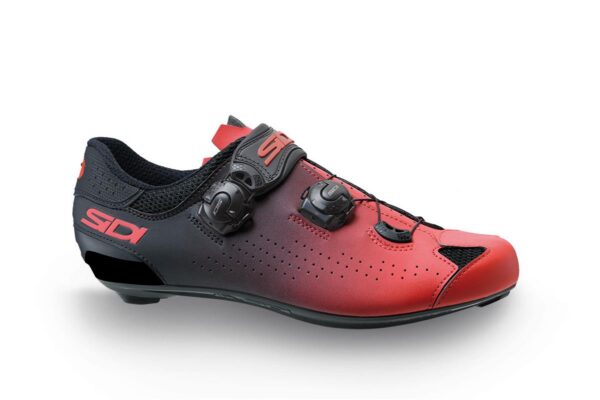 Scarpe Strada SIDI Genius 10 Taglia 46,5 Rosso/Nero