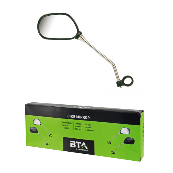 BTA Achteruitkijkspiegel met Reflector Links