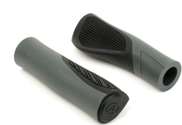 Author AGR Ergo R1 Ergonomische Lenkergriffe 125mm Schwarz/Grau