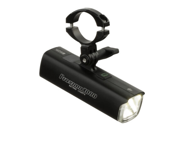 AUTHOR PROXIMA 1000 lm USB Frontlicht mit GoPro-Halterung CREE XP-L2 LED (12002370)