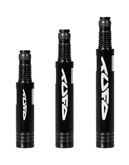 TUFO Presta Ventiļa Pagarinātājs 31mm Melns