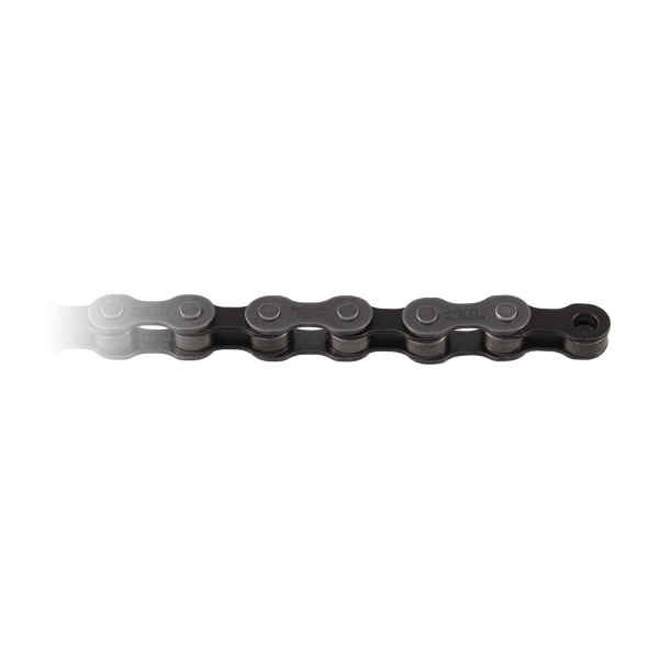 WAG Wide 1 Pavaros Grandinė 1/2x1/8" 114 Narių su Spyna Pilka/Juoda