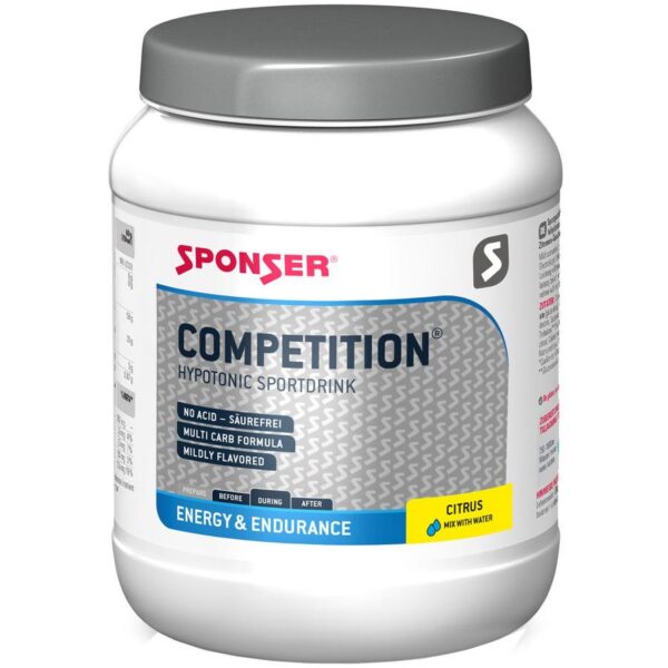 Sponser COMPETITION Tsitrus Hüpotooniline Joogipulber 1000g Purk