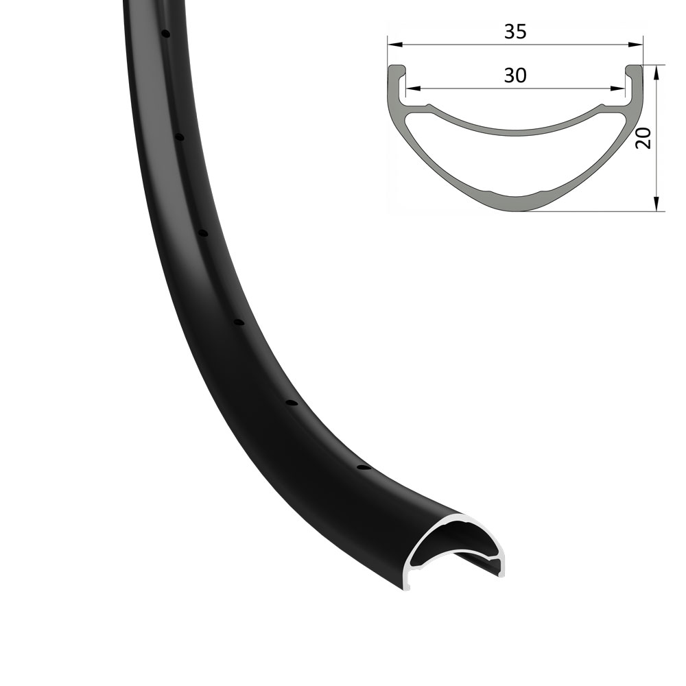 Remerx IBEX 30 DH Pöid 28" (622x30mm) 32H Tubeless Ready Must