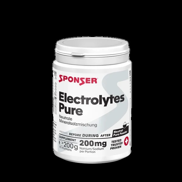 Sponser Electrolytes Pure Elektrolüüdi Joogipulber 200g