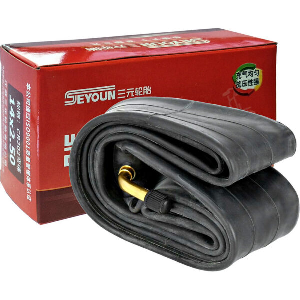Zračnica za E-Kolo Seyoun CR202 14x2.50 (64-254) Ukrivljen Ventil TR87