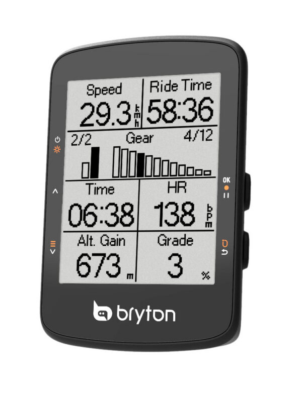 Bryton Rider 460 D GPS Velodatora Komplekts (Kaste 32 Gab.)
