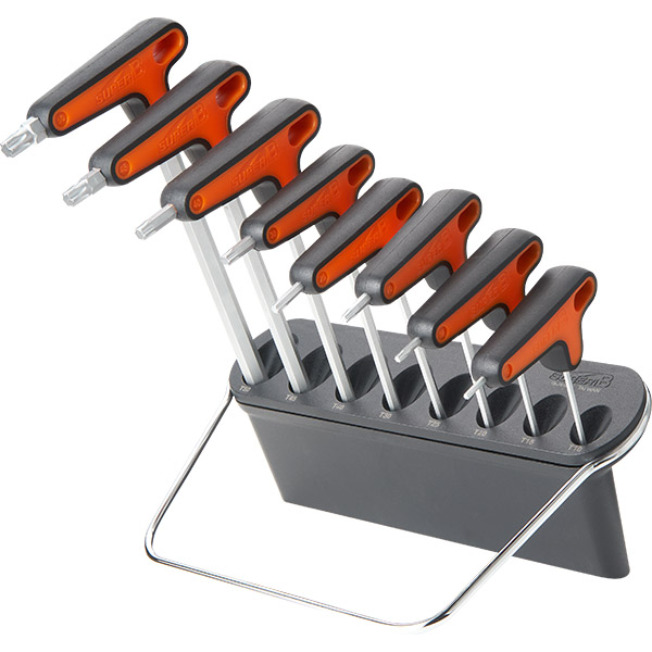 Set Torx Ključeva T-Ručka SuperB SB CL T10/T15/T20/T25/T30/T40/T45/T50 TB-76165