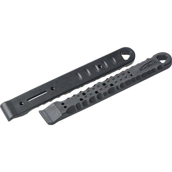Profesionalne Inox Poluge za Gume s Najlonskim Premazom Super B TB-TL21 (Par)