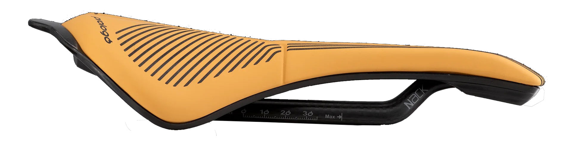 Prologo SCRATCH-M5 AGX PAS TIROX sadul - 140mm, Helepruun - Image 2