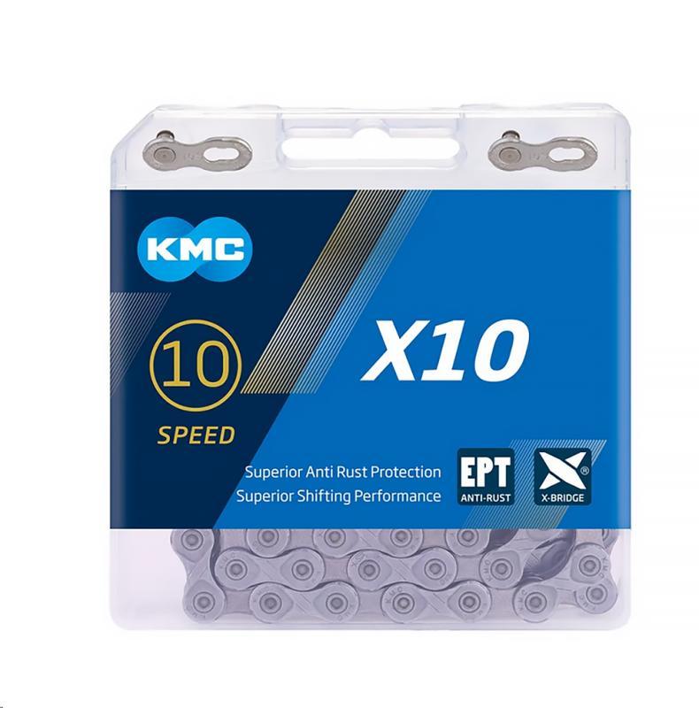 KMC X10 10-fach Kette 1/2x11/128" 116 Glieder Verpackt