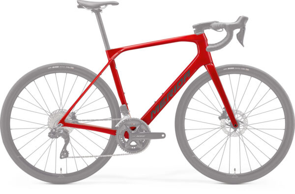 Merida Scultura Endurance 6000 Frame - Donkerrood/Gunmetal Grijs [Maat XS]