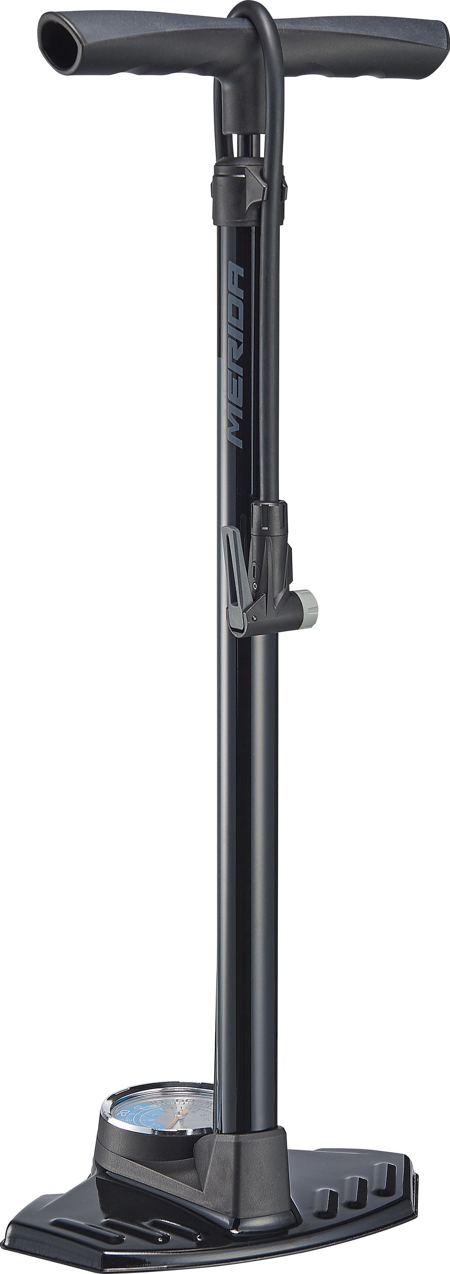 Merida Dual Manomeetriga Terasest Põrandapump Presta/Schrader 160 PSI