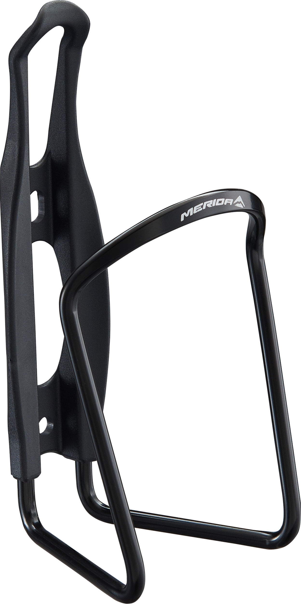 Merida Alloy Standard Alumiiniumist Pudelihoidja Kummipadjaga Must 39g