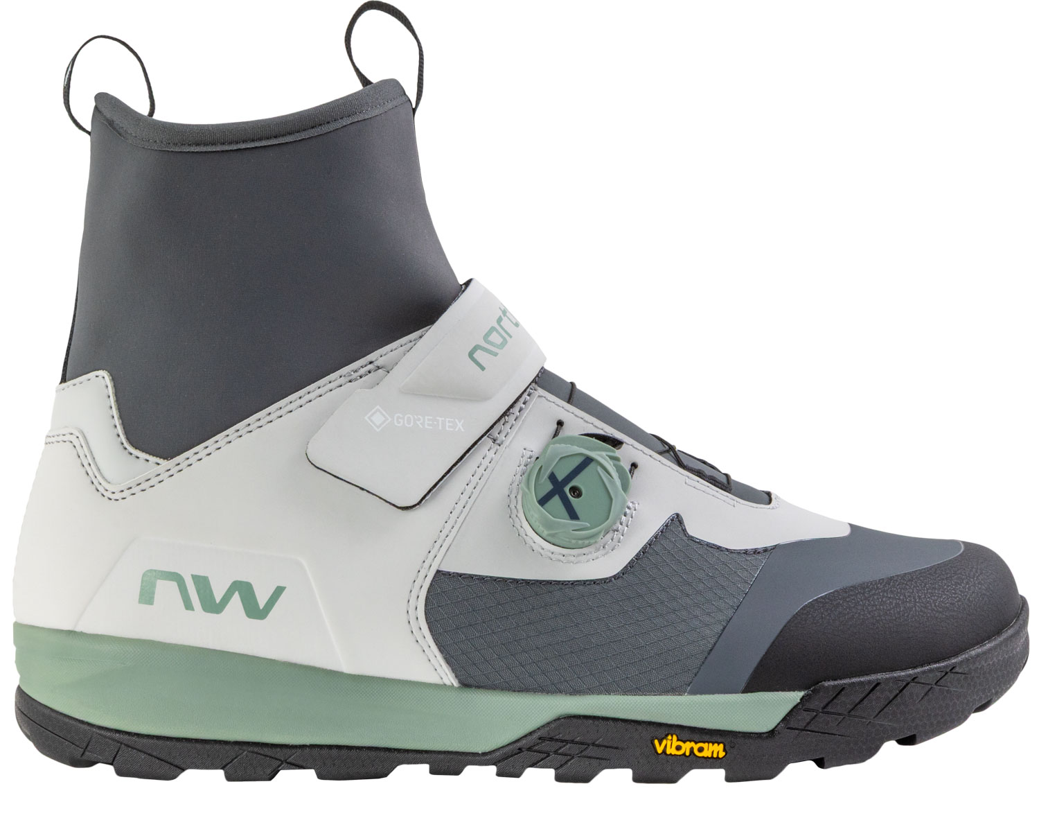 Northwave Kingrock Plus GTX Talvised MTB Jalgrattakingad Suurus 42 Tumehall/Helehall