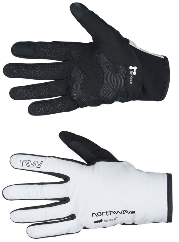 Zimní Rukavice Northwave FAST PRO GEL M Světle Šedé
