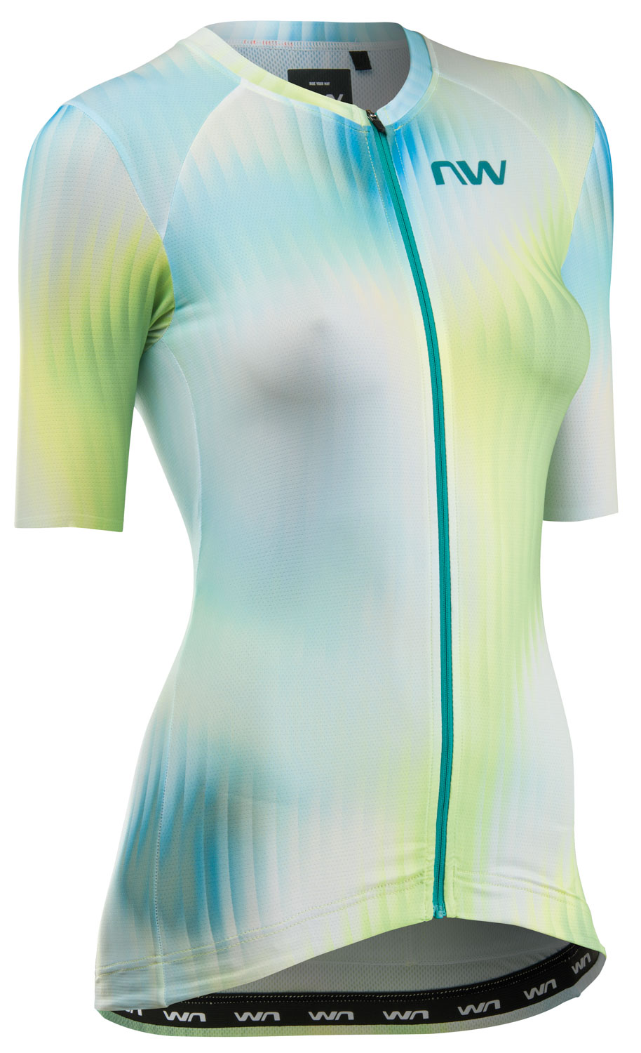 Northwave Blade WMN Dames Fietsshirt Korte Mouw Groen/Matcha L